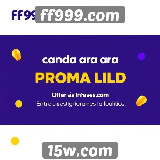 Plataforma ff999.com oferece promoções para novos usuários